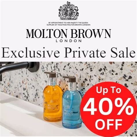 molton brown exclusive private sale.